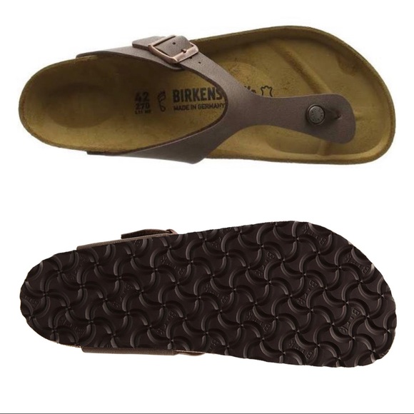 NWT BIRKENSTOCK GIZEH BIRKO-FLOR NUBUCK THONGS - Picture 2 of 13